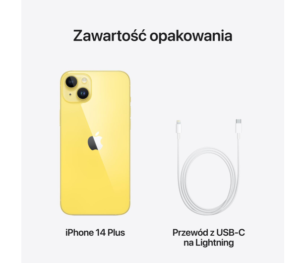 Apple iPhone 14 Plus 512GB Yellow - 1124279 - zdjęcie 10